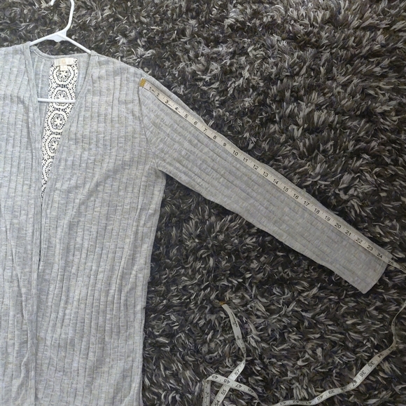 FINAL PRICE Charming Charlie Open Front Cardigan - Picture 7 of 9